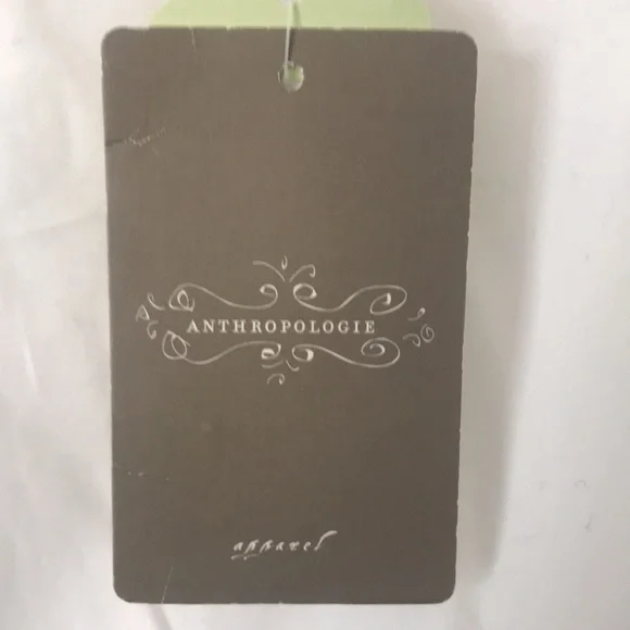 NWT Anthro Maeve White Flutter Sleeve‎ Top 0 - Picture 8 of 10